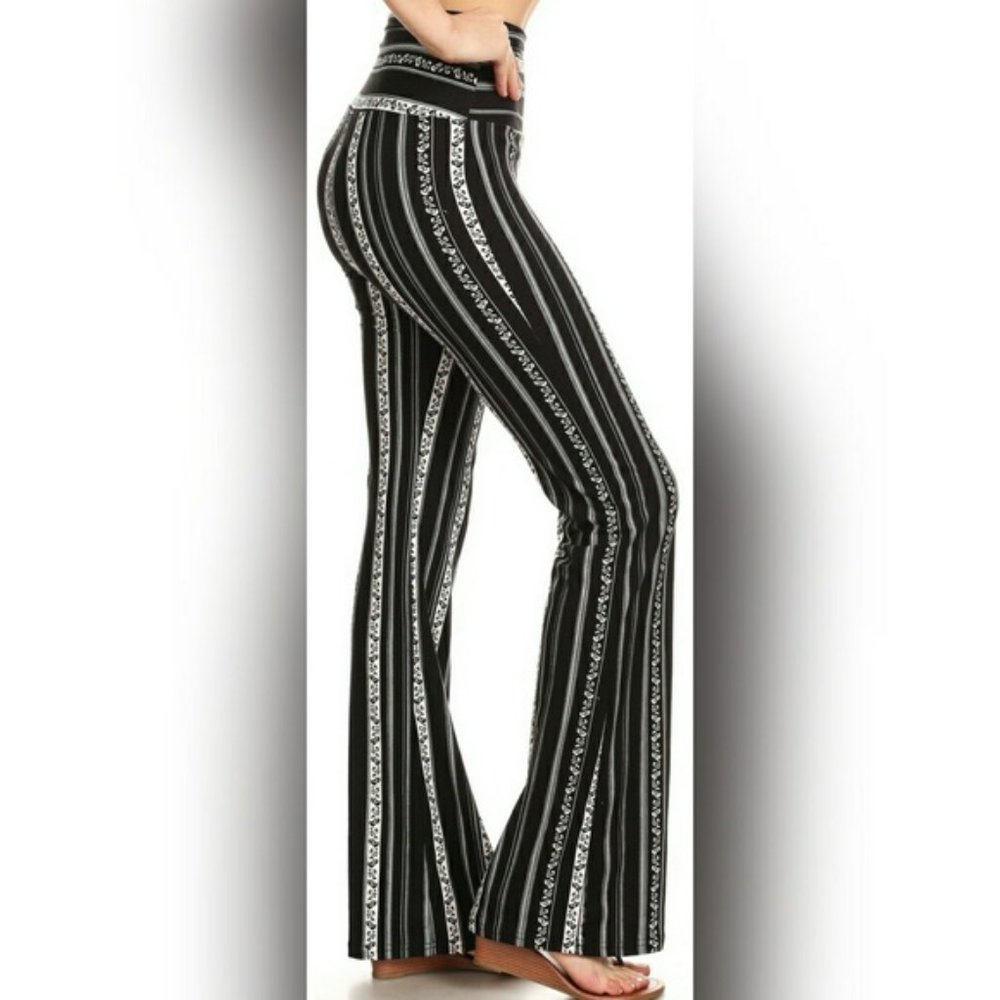 Buttery Soft Brocade Bell Bottom